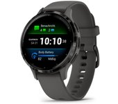 Garmin Venu 3S Reloj Smartwatch 41mm Bisel Acero Inoxidable Gris con Caja y Correa de Silicona Gris