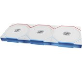 Lian Li UNI FAN TL120 Wireless RGB Pack 3 Ventiladores Suplementarios Aspas Invertidas 120mm Blanco