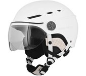 TnB Casco de Protección con Visera para Patinete/Skate/Patinaje Talla L/XL 58-61cm Blanco Homologado
