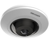 Cámara IP Hikvision DS-2CD2955G0-ISU 5MP ojo de pez 1.05mm WDR 120dB IR 8m PoE Audio