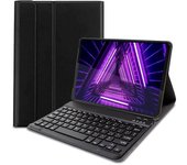 Cool Funda Polipiel Negra con Teclado Bluetooth para Lenovo Tab M10 Plus/FHD Plus 2ª Gen/ Tab K10 10.3"