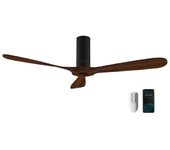 Cecotec EnergySilence Aero 5500 Black Aqua Connected Ventilador de Techo con Mando y WiFi 40W Madera