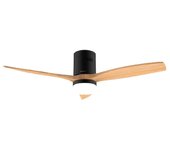 Cecotec EnergySilence Aero 5600 Aqua Black&Whitewood Connected Ventilador de Techo con Luz/Mando 40W
