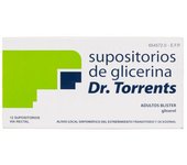Supositorios Glicerina Dr Torrents Blister 12 U