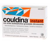 Couldina Instant 10 Sobres Efervescentes Naranja