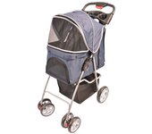 Duvoplus Carrito de Paseo 4 ruedas para perros y gatos