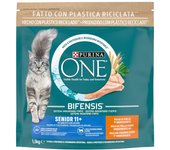 1.5 KG Purina One Senior 11+ Bifensis Pollo pienso para gatos