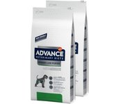 2 x 12 kg Advance Dog Leismaniasis Urinary Low Purine pienso para perros ¡Pack ahorro!