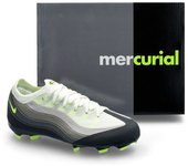 Nike - Bota de fútbol Air Zoom Mercurial Vapor 16 Pro Air Max 95 FG Niño Chapter 1, Unisex, Black-Neon Yellow-Anthracite-Lt Graphite, 2,5Y