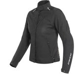 Dainese Laguna Seca 3 D-Dry Las señoras de la motocicleta Chaqueta Textíl - Negro (38)