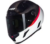 Nolan X-804 RS Ultra Carbon D.O.C. Casco - Negro Blanco (M)