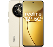 realme 12+ Teléfono Móvil 5G, 8+256GB, Cámara para Retratos Sony LYT-600 OIS, Pantalla AMOLED ultrafluida de 120 Hz, Conjunto de Chips Dimensity 7050 5G, 5000 mAh, NFC, Beige, no Incluye Adaptador