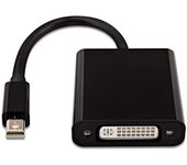 V7 Adattatore video nero da Mini DisplayPort maschio a DVI-D maschio