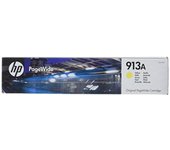 HP 913A F6T79AE, Amarillo, Cartucho de Tinta PageWide Original, de 3.000 páginas, compatible con impresoras de inyección de tinta HP PageWide 352dw, MFP 377dw, HP PageWide Pro 452dw y MFP 377dw