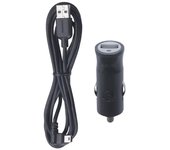 TomTom Cargador USB para Coche - para Todos los navegadores para Coche y los Dispositivos Que se carguen Mediante USB, como GO, Start, Via, GO Basic, GO Essential, Rider, GO Professional o GO Camper