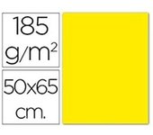 CARTULINA GUARRO AMARILLO CANARIO 50X65 CM 185 GR (25 unid.)