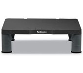 Fellowes - Soporte Elevador para Monitor estándar, para Ordenador de sobremesa y portátil, Ajustable en Altura, Color Grafito