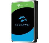 Seagate SkyHawk, 1 TB, Disco Duro Interno De Video, 3,5", SATA 6.GB/s, Caché de 256 MB, DVR, Sistema de Cámaras de Seguridad NVR, servicios Rescue internos (ST1000VX013)