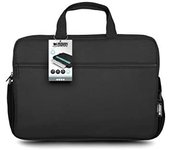 Urban Factory TLS14UF Nylee - Funda para portátiles de hasta 14,1", Color Negro