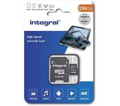 Tarjeta de Memoria MicroSD INTEGRAL 100V10 (256 GB)