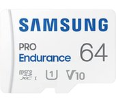 SAMSUNG Pro Endurance 64GB microSDXC UHS-I U1 100MB/s Tarjeta de Memoria de monitoreo de Video con Adaptador (MB-MJ64KA)