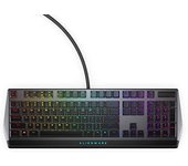 Dell Teclado para juegos mecánico RGB de bajo perfil Alienware, AW510K, estadounidense internacional (QWERTY)