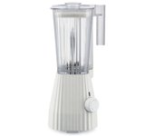 Batidora de Vaso - Alessi Plisse MDL09 W, 700W, Blanco