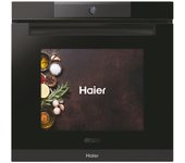 Horno 80L - HAIER HWO60SM6C2BH Negro, Pantalla TFT
