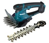 UM600DZX tijera de césped inalámbrica 12 V Negro, Azul, Podadora