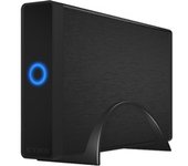 IB-377U3 Caja de disco duro (HDD) Negro 3.5", Caja de unidades