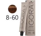 Schwarzkopf - Tinte Igora Royal Absolutes 8-60 Rubio Claro Marrón Natural 60 ml 5452 5452 4045787380644 Royal Absolutes SCHWARZKOPF