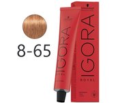 Schwarzkopf - Tinte Permanente Igora Royal 8-65 Rubio Claro Marrón Dorado 60 ml 5031 5031 4045787200348 Royal SCHWARZKOPF