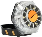 Ksix Safety Light Luz de Emergencia Homologada V16 con Base Imantada y Gancho Colgador
