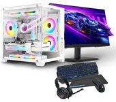 PC Racing AMD Ryzen 7 8700G/32GB/2TB SSD/RTX 4060 Ti + Monitor 24" FullHD + Combo Gaming