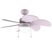 Cecotec EnergySilence Aero 3600 Vision Full Purple Ventilador de Techo con Luz 50W Violeta