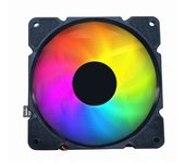 Gembird CPU-HURACAN-ARGB-X140 Ventilador de Refrigeración de CPU 12cm 100W LED RGB 4 Pines