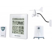 Bresser Estación Meteorológica Radiocontrolada Blanca/Plateada