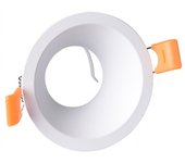 Foco empotrable confort redondo blanco