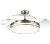 Ventilador led aspas plegables calima mini cct (72w)