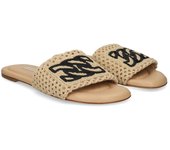 Casadei Sandalias Planas Mujer - Beige Talla 40