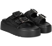 Casadei Sandalias Con Plataforma Mujer - Negro Talla 39