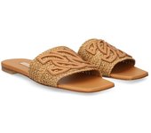 Casadei Sandalias Planas Mujer - Marrón Talla 39