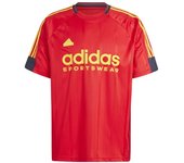 Camiseta adidas tiro nations pack hombre rojo