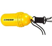 Huevo estanco de buceo cressi 14x5cm amarillo