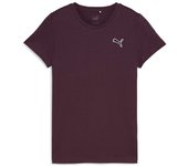 Camiseta puma better essentials mujer burdeos