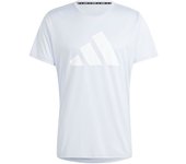 Camiseta de running adidas run it hombre azul