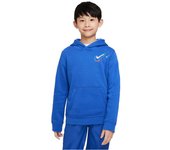 Sudadera con capucha nike sportwear niño blue