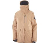 Chaqueta de esquí salomon stance cargo w pink