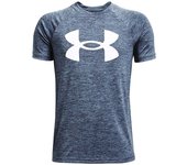Camiseta under armour tech twist ss niño azul