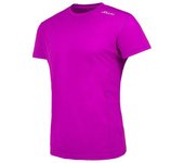 Camiseta rosa de running joluvi duplex hombre